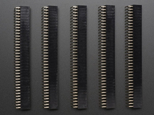 0.1" 2x36-pin Strip Right-Angle Socket (Female) Header (5 pack) by The Pi Hut - The Pi Hut