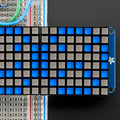 16 x 8 1.2" LED Matrix + Backpack - Ultra Bright Square Blue LEDs [Discontinued] by Adafruit - The Pi Hut