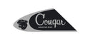 1967-68-69 Arctic Cat Cougar Dash Logo Chrome Decal
