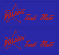 1968 Polaris Trail Mate Cutter Decals