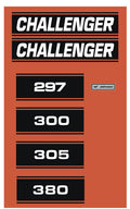 1969 Johnson Challenger OMC Decals
