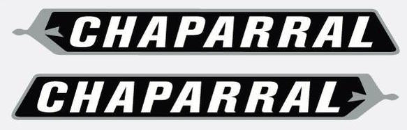 1970-71 Chaparral Hood Decals