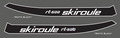 1970 Skiroule rt-500 Hood Decals
