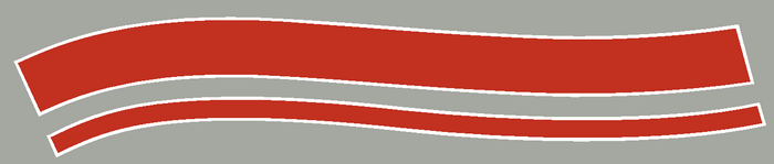 1970/71 Scorpion Mark Series Teardrop Hood Decal