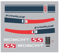 1971 Evinrude Bobcat 437 Decal Kit