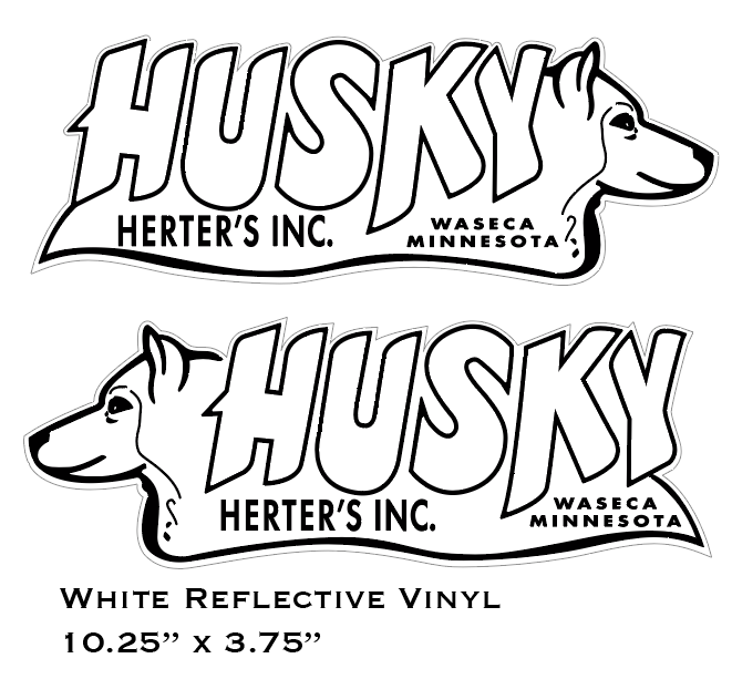 1971 Herter's Husky Decal