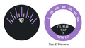 1972 Arctic Cat EXT Temp Gauge Decals
