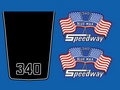 1973, 74 SPEEDWAY 340 Blue Max