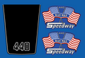 1973, 74 SPEEDWAY 440 Blue Max