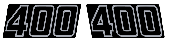 1973 Arctic Cat El-Tigre 400 Engine Model Decals
