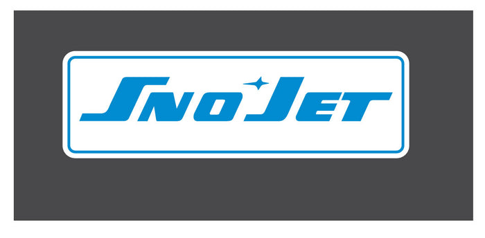 1973 Sno Jet SST 340 Engine Decal