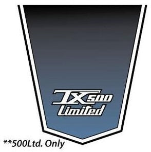 1974 Polaris 500 TX Top of Hood Decal