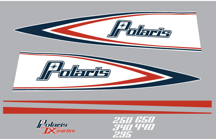 1975 Polaris PDC Decal Set