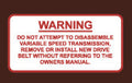 1976 Johnson Bicentennial SR400 Clutch Decal