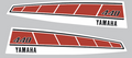 1976 Yamaha SRX Canadian Hood Decals