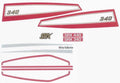 1976 Yamaha SRX Main Decals