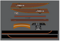 1978 Arctic Cat Pantera Decal Kit