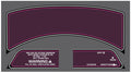 1979 Arctic Cat Panther Dash Decals