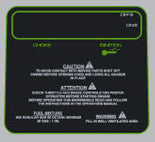 1980 Arctic Cat El Tigre Console Decal