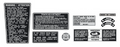 1980 Yamaha SS 440 Warning Decals