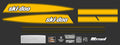 1982 Ski Doo Blizzard Decal Kit