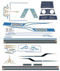 1985 Polaris 600 Indy SE Decal Kit