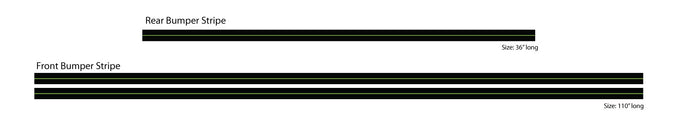 1987 Jag Arctic Cat Bumper Decals