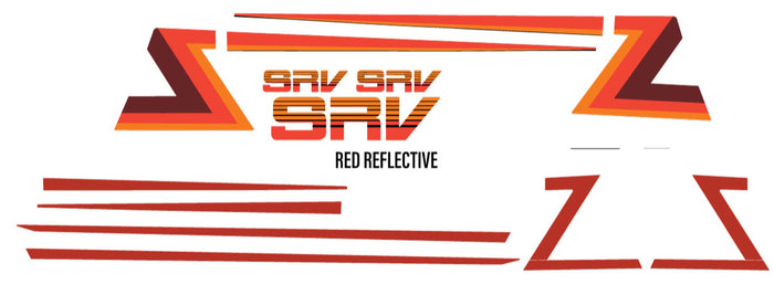1988 Yamaha SRV Hood decals