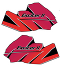 1993 Yamaha Exciter II side decals