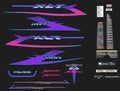 1994 Polaris XLT SP Hood & Trailing Arm Decals