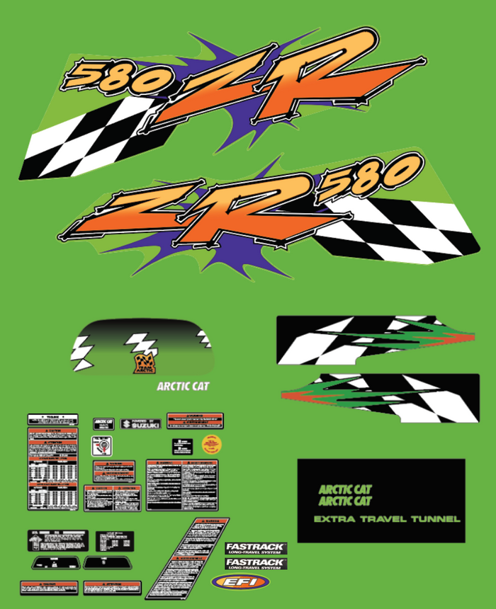 1997 Arctic Cat ZR 440 / 580