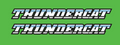 2000 Thundercat Arctic Cat (Green) Hood Decals