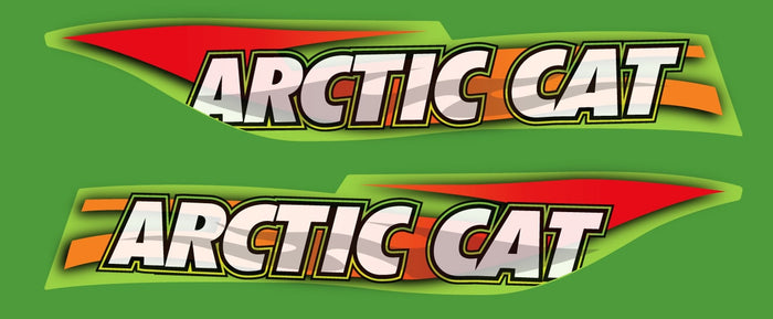 2002 Arctic Cat ZR Hood Decals