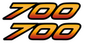 2003 Arctic Cat F7 700 Tunnel Decals