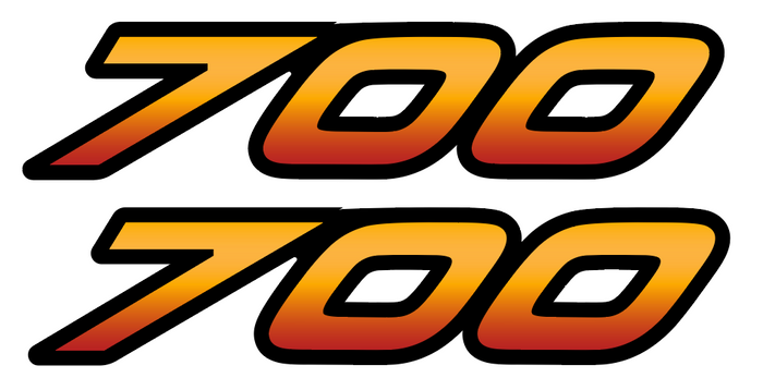 2003 Arctic Cat F7 700 Tunnel Decals