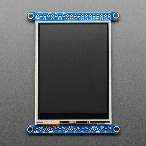 2.8" TFT LCD with Touchscreen Breakout Board with MicroSD Socket (ILI9341) by Adafruit - The Pi Hut