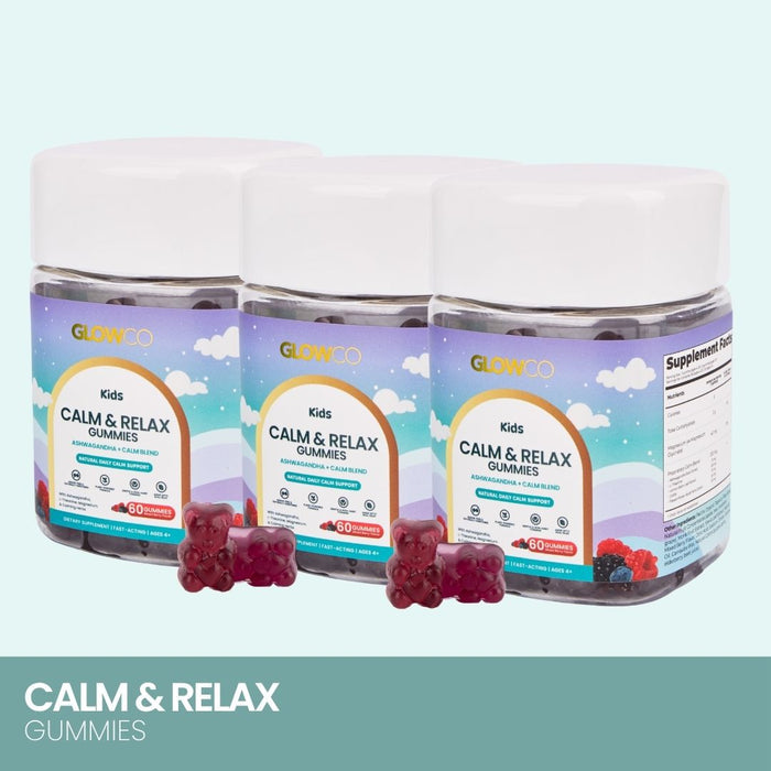 3 Bottles of Kids Calm & Relax Gummies