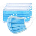 3-ply Disposable Face Masks - Pack of 50