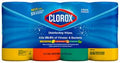 300 Clorox® Disinfecting Wipes - 2 Lemon, 1 Orange Fusion, 1 Fresh - 4 Canisters of 75 Wipes