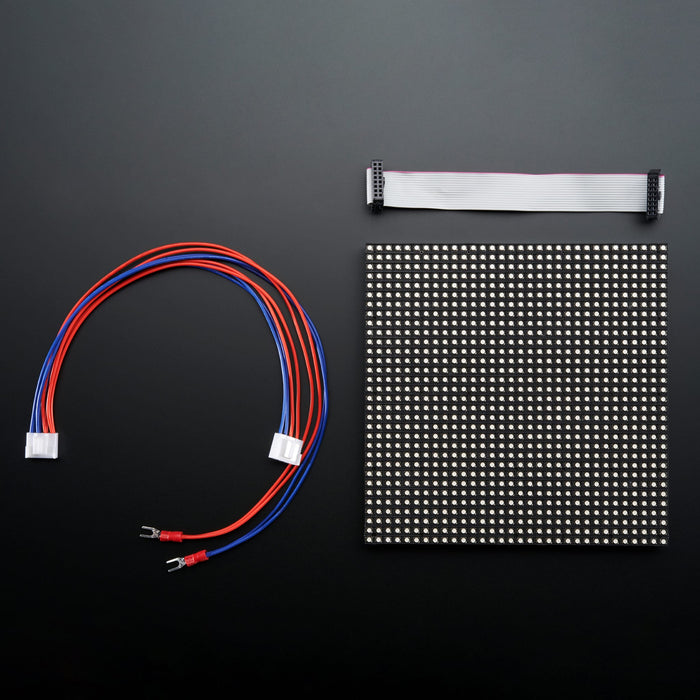 32x32 RGB LED Matrix Panel - 5mm Pitch by Adafruit - The Pi Hut