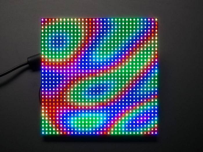 32x32 RGB LED Matrix Panel - 6mm pitch by The Pi Hut - The Pi Hut