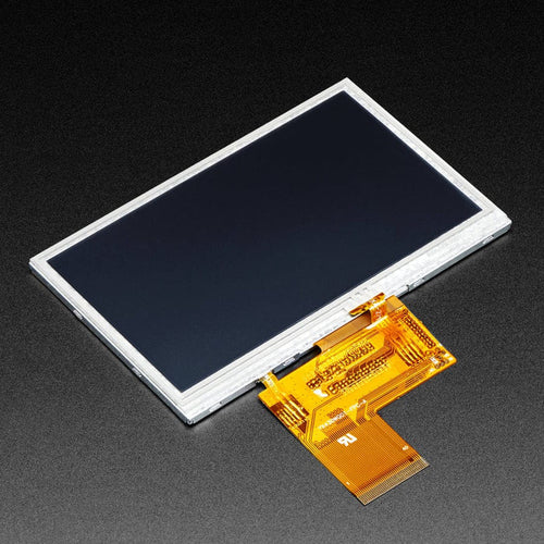 4.3" 40-pin TFT Display - 480 x 272 with Touchscreen by Adafruit - The Pi Hut