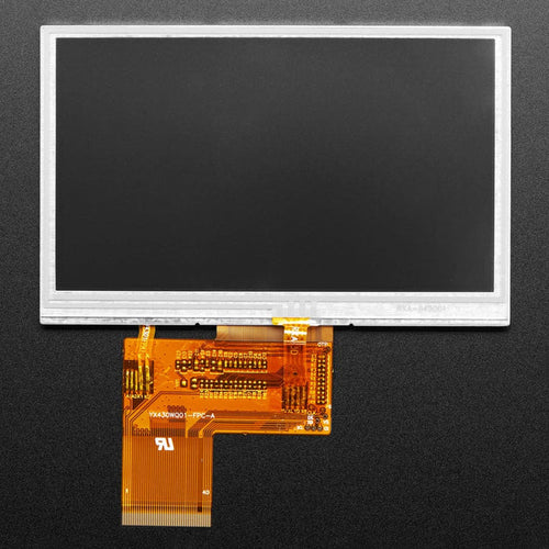 4.3" 40-pin TFT Display - 480 x 272 with Touchscreen by Adafruit - The Pi Hut