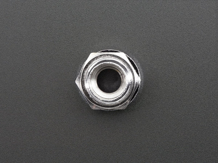 5mm Chromed Metal Wide Concave Bevel LED Holder - Pack of 5 by The Pi Hut - The Pi Hut