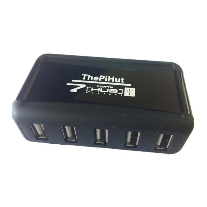 7 Port USB Hub for the Raspberry Pi [discontinued] by The Pi Hut - The Pi Hut