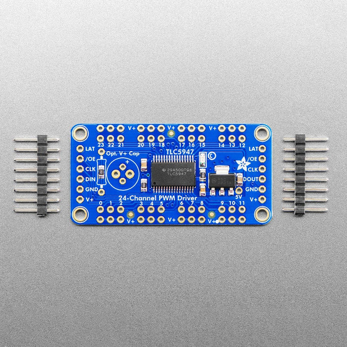 Adafruit 24-Channel 12-bit PWM LED Driver - SPI Interface (TLC5947) by Adafruit - The Pi Hut