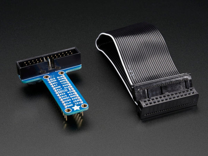 Adafruit Assembled Pi T-Cobbler Breakout for Raspberry Pi [discontinued] by Adafruit - The Pi Hut