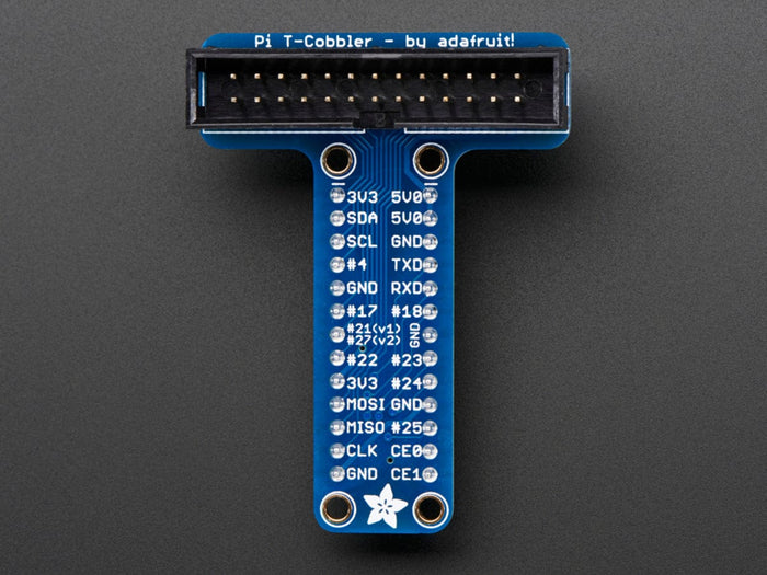 Adafruit Assembled Pi T-Cobbler Breakout for Raspberry Pi [discontinued] by Adafruit - The Pi Hut