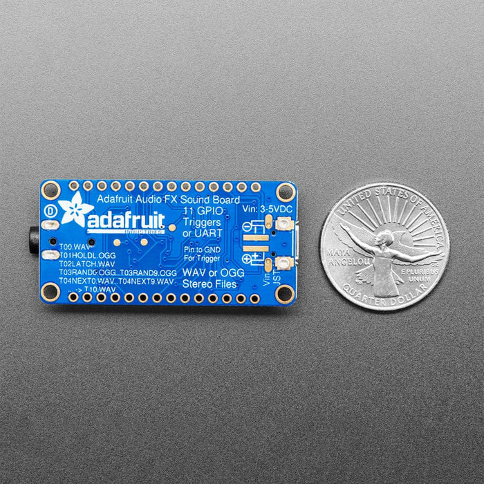 Adafruit Audio FX Sound Board - WAV/OGG Trigger with 16MB Flash by Adafruit - The Pi Hut