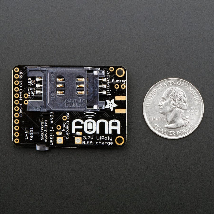 Adafruit FONA - Mini Cellular GSM Breakout uFL Version [Discontinued] by Adafruit - The Pi Hut